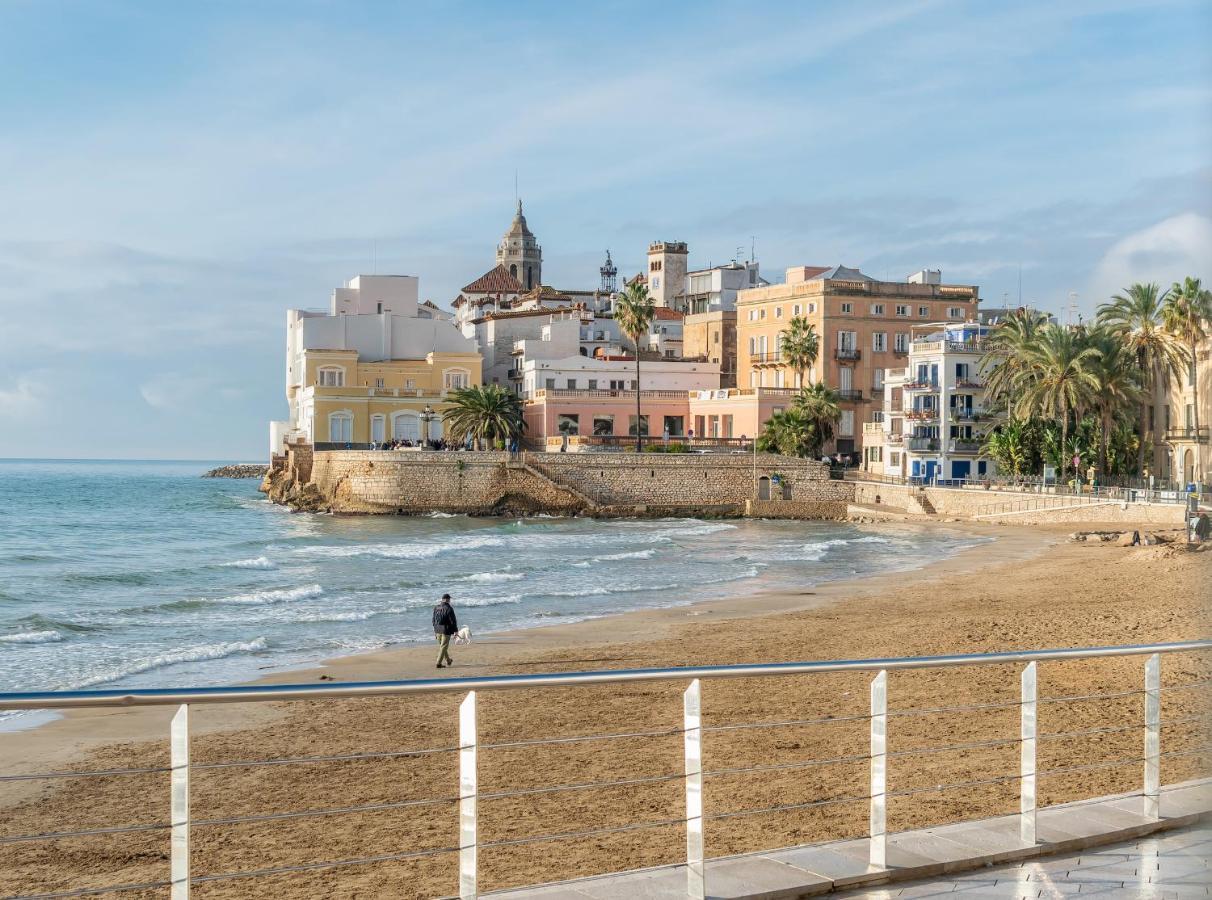 Sant Sebastia Moderno Apartamento A 100 Metros De La Playa Сиджес Экстерьер фото