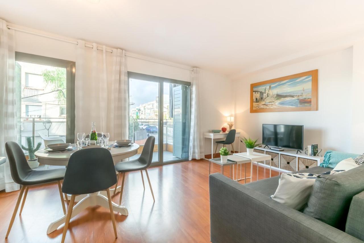 Sant Sebastia Moderno Apartamento A 100 Metros De La Playa Сиджес Экстерьер фото